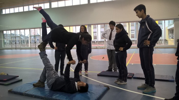 Estudiantes del Colegio de Cultura y Difusión Artística de La Unión aprende arte circense para buen uso del tiempo libre