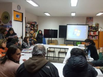 Previene La Cisterna capacita a docentes del Colegio Antu sobre Continuo Preventivo