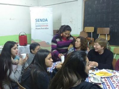 SENDA Previene Huechuraba organiza encuentro de generaciones