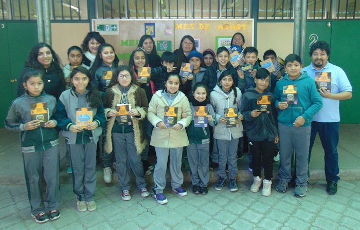 Escolares de Andacollo se suman a campaña