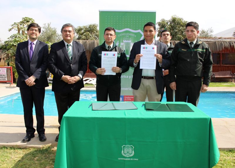 Gendarmería se suma al programa Trabajar con Calidad de Vida en Arica