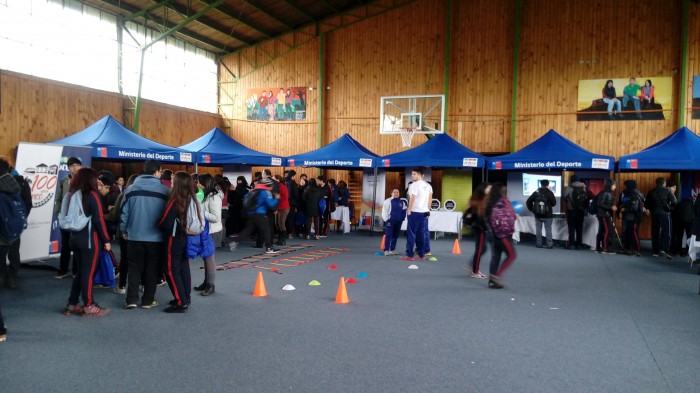 SENDA Previene Lanco participó en Feria de Promoción de Actividad Física y Deportes