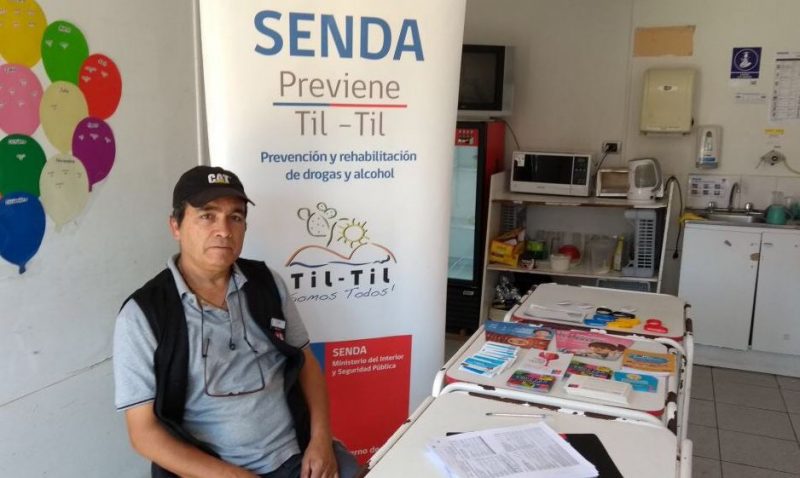SENDA Previene Tiltil dialoga con trabajadores y trabajadoras