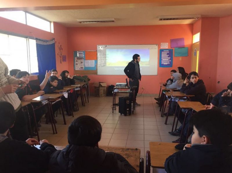 SENDA Previene Melipilla realiza taller a estudiantes del Colegio República de Brasil