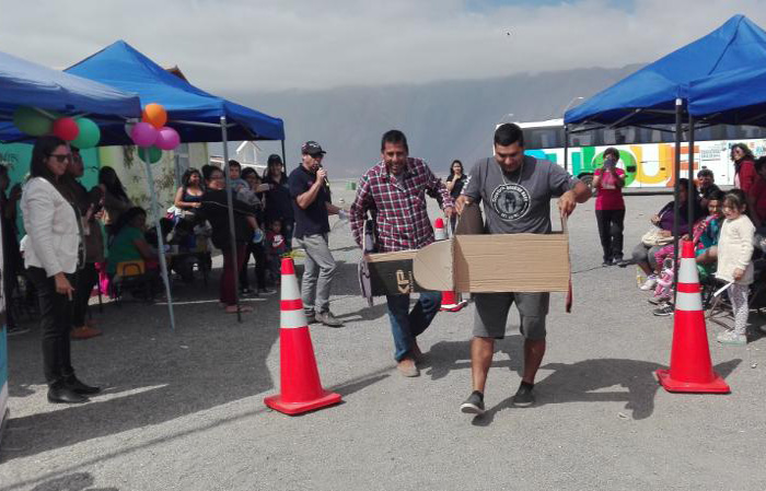 Vecinos de Caleta Chipana participaron en fiesta preventiva de Oficina SENDA Previene Iquique