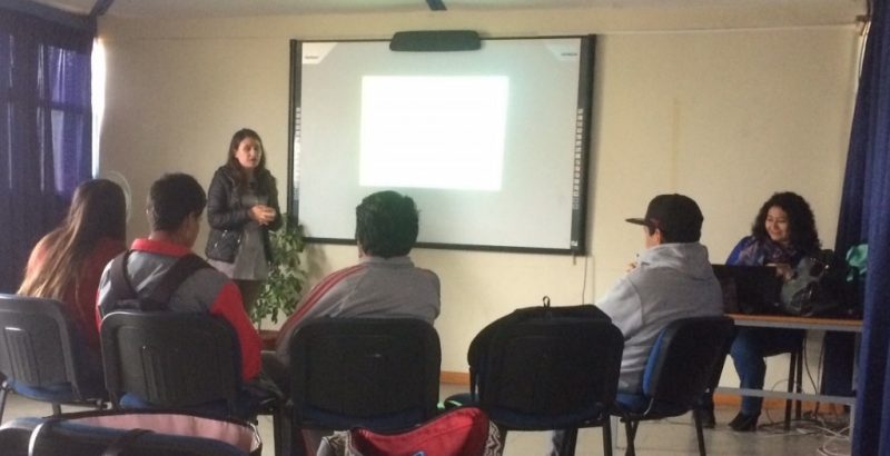 Alumnos de liceo de Coquimbo participan en taller preventivo