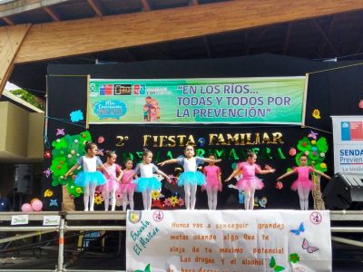 Con gran éxito SENDA Previene La Unión realizó nueva versión de la Fiesta Familiar de la Primavera