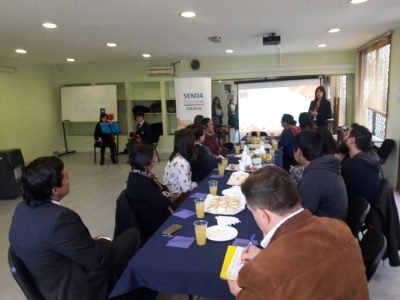 SENDA Previene Valdivia realizó jornada de reflexión en el marco de aniversario institucional
