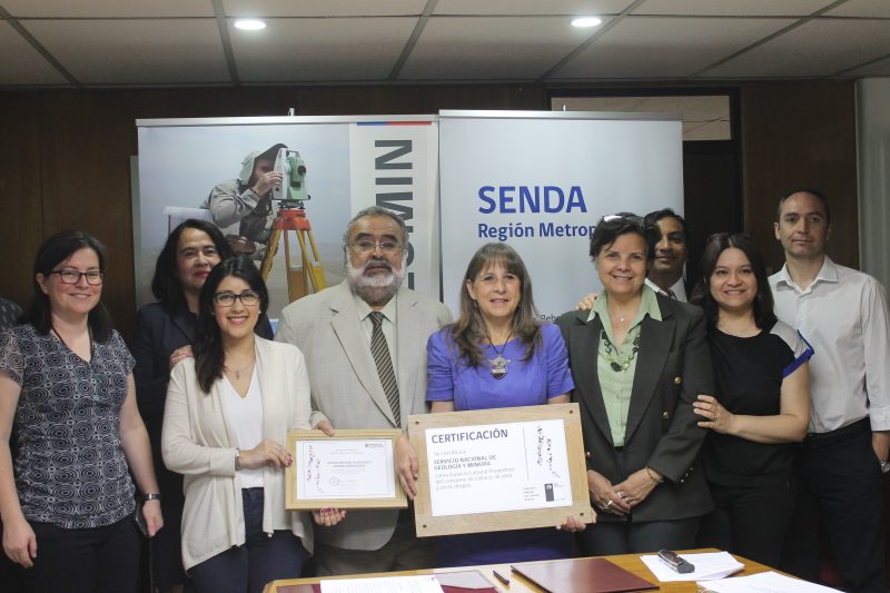 SENDA y SERNAGEOMIN  firman Política Preventiva en materia de drogas y alcohol