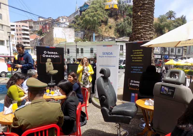 Senda Valparaíso lanza campaña para prevenir accidentes por alcohol en celebraciones de fin de año