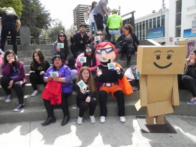 Se despliega Campaña de Verano en Punta Arenas con los personajes SENDAman y Titita