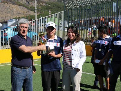SENDA Aysén Lanza Campaña de Verano en Torneo de Baby Fútbol Interbarrial