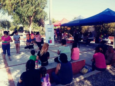 Comunidad del Villorrio Campo Alegre se informa sobre campaña de verano