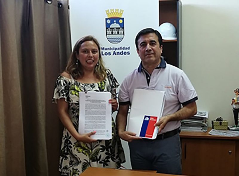 SENDA y Municipalidad de Los Andes renuevan convenio de colaboración para implementar el programa Previene en la comuna