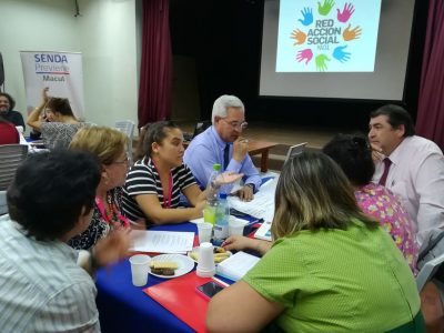 Previene Macul encabeza primera reunión de la Red Comunal de Acción Social