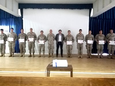Certifican a militares del Ejército de Chile como monitores en prevención de drogas en Antofagasta