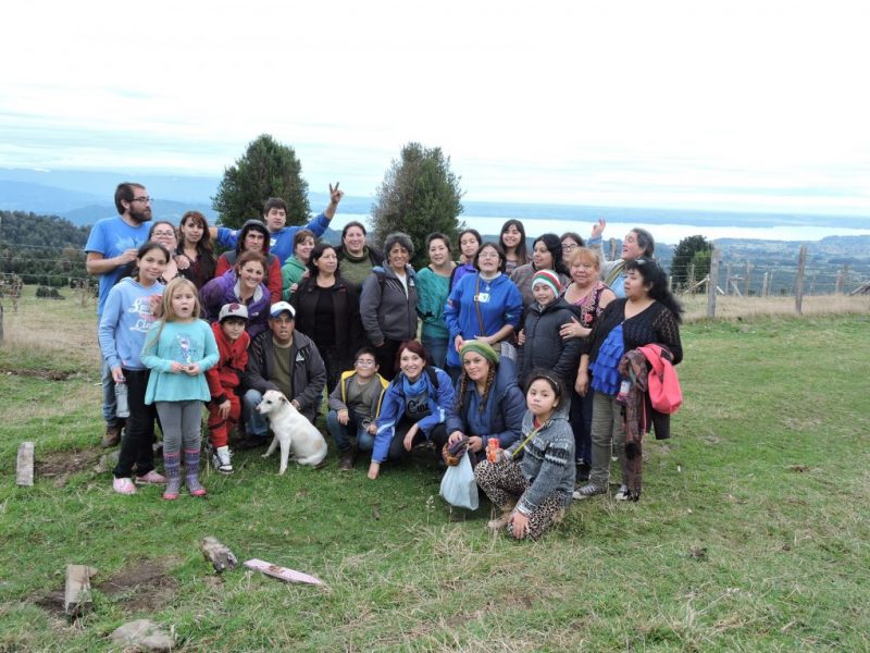 SENDA Previene Río Bueno y Escuela Pampa Ríos realizaron jornada familiar “Pintar en Familia”