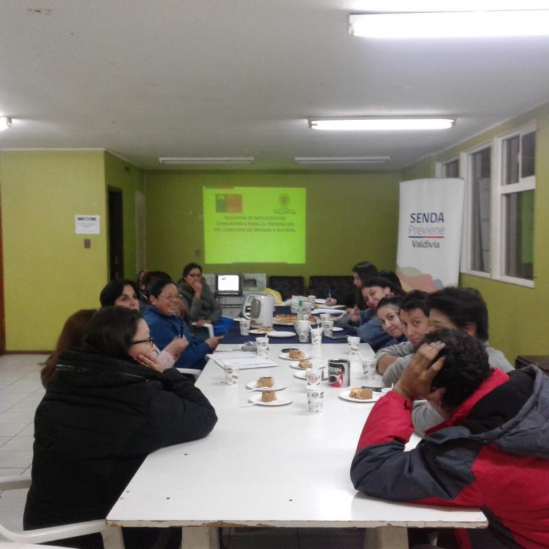 SENDA Previene Valdivia inicia trabajo comunitario en sector Guacamayo