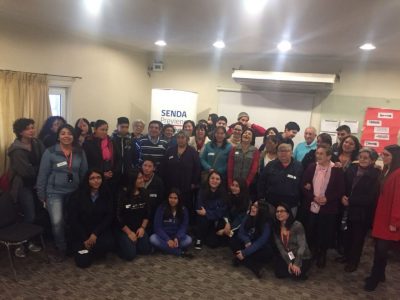 SENDA Previene Valdivia efectuó taller preventivo a estudiantes, familias y tutoras del Programa Residencia Familiar Estudiantil de JUNAEB