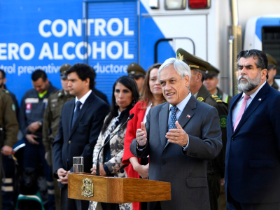 Presidente Piñera anuncia operativo de seguridad y tolerancia cero al alcohol durante celebraciones de Fiestas Patrias