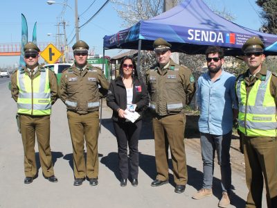SENDA y Carabineros de Chile, inician actividades para prevenir accidentes en estas Fiestas Patrias