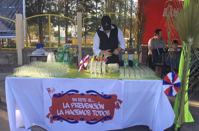 En medio de una fiesta criolla promueven campaña de prevención del alcohol en Pica