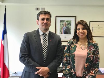 Gobernador de Cautín da la bienvenida a nueva directora SENDA Araucanía