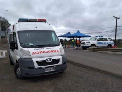 SENDA Los Lagos facilita ambulancia Tolerancia Cero y equipo médico en apoyo a la emergencia sanitaria