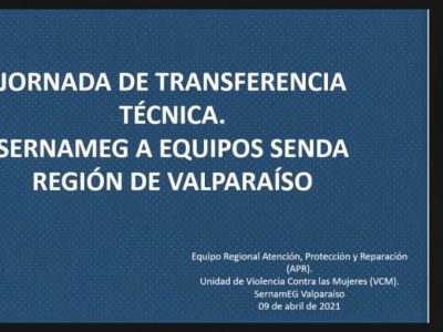 SERNAMEG Y SENDA REALIZAN JORNADAS RECÍPROCAS DE TRANSFERENCIA TÉCNICA EN REGIÓN DE VALPARAÍSO