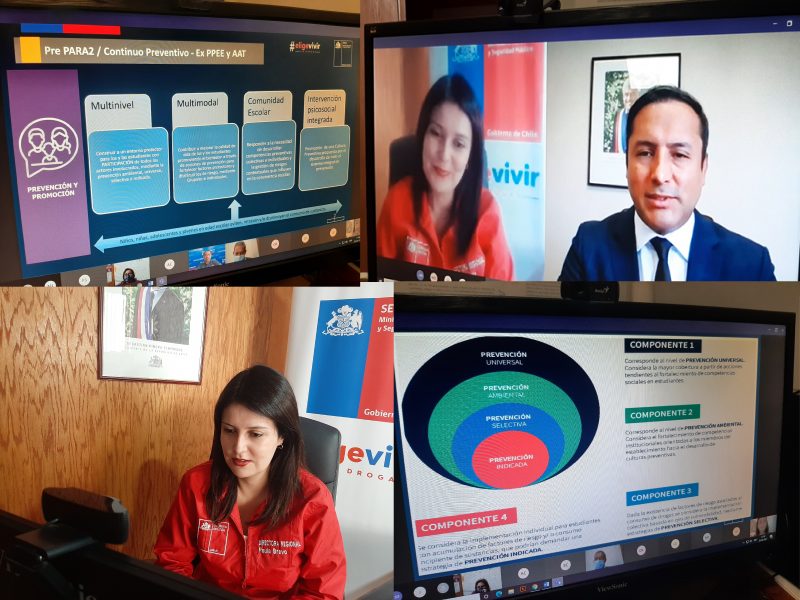 Arica: SENDA presenta la estrategia de prevención escolar Prepara2