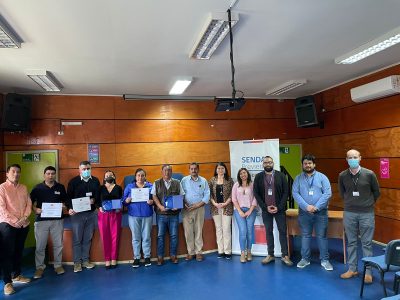 SENDA Los Lagos certifica a organizaciones laborales de la Provincia de Osorno por finalizar exitosamente su participación en el programa Trabajar con Calidad de Vida