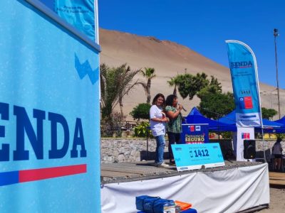 Con evento masivo en playa La Lisera SENDA activó el Modo Prevención