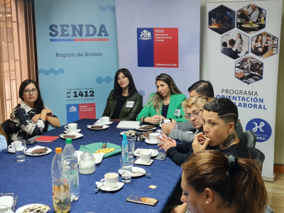 Directora de SENDA se reúne con mujeres en proceso de recuperación de la Región del Biobío