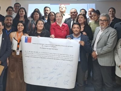 Antofagasta: SENDA participó en el Consejo Regional de Seguridad Pública