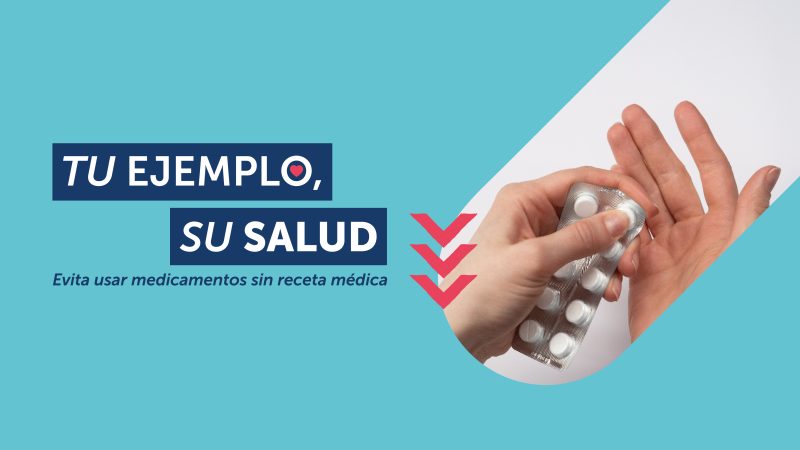 «Tu ejemplo, su salud»: SENDA lanza campaña para evitar el uso de tranquilizantes sin receta médica
