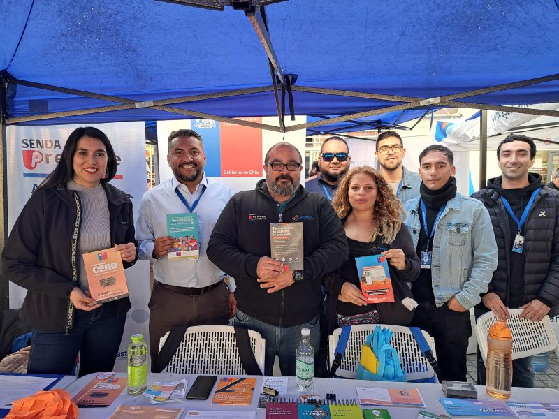 Con plaza ciudadana, SENDA Antofagasta conmemoró el Día de la Prevención