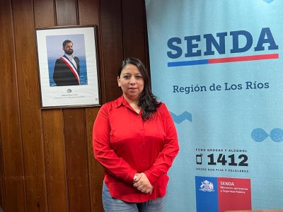 Asume nueva directora regional de SENDA en Los Ríos