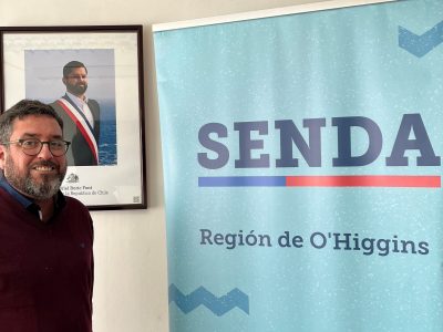 Carlos Leyton asume como director regional de SENDA en O’Higgins