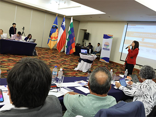 Directora de SENDA detalla plan de centros infanto-adolescentes ante Asociación de Municipalidades del Norte