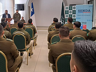 SENDA certificó a Carabineros del OS-7 en prevención del consumo de alcohol y otras drogas