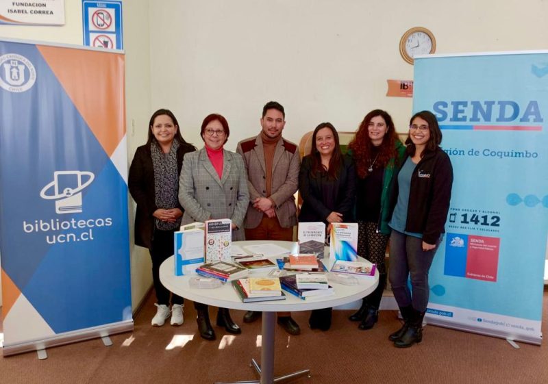 Senda fortalece con nuevos títulos punto Bibliodrogas en UCN Coquimbo
