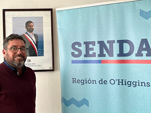 Carlos Leyton asume como director regional de SENDA en O’Higgins