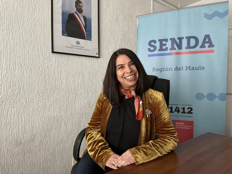 Ana María Rodríguez asume como directora regional de SENDA del Maule