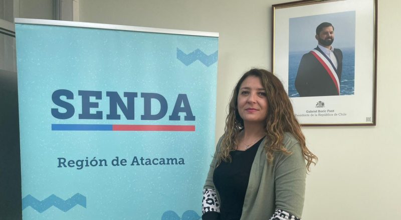 Martha Palma asume como directora regional de SENDA en Atacama