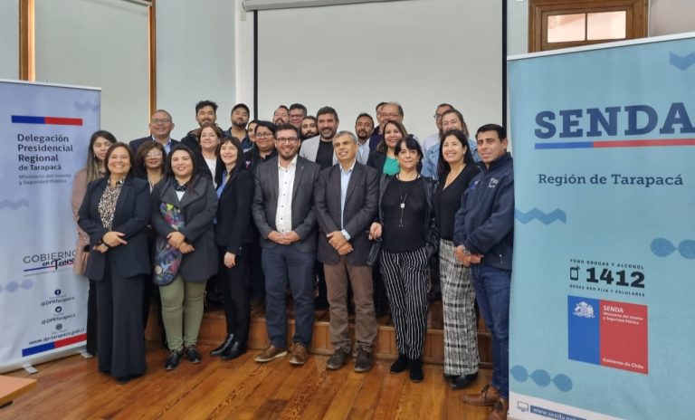 Constituyen Comité Regional de Prevención y Rehabilitación en Tarapacá