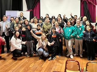 SENDA O’Higgins se reúne con niños, niñas y adolescentes en establecimiento educativo para celebrar el Día Internacional de las Familias en Rengo