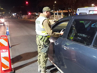 SENDA Tarapacá y Carabineros refuerzan controles preventivos durante Fiesta de La Tirana