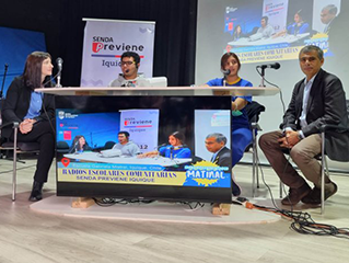 Directora nacional de SENDA participa en programa radial escolar de Iquique