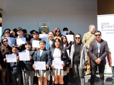 SENDA Previene Vallenar finaliza programa preventivo en establecimientos educacionales