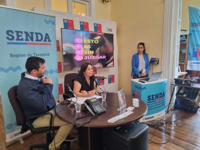 SENDA Tarapacá lanza campaña centrada en acceso a tratamiento y reducción del estigma